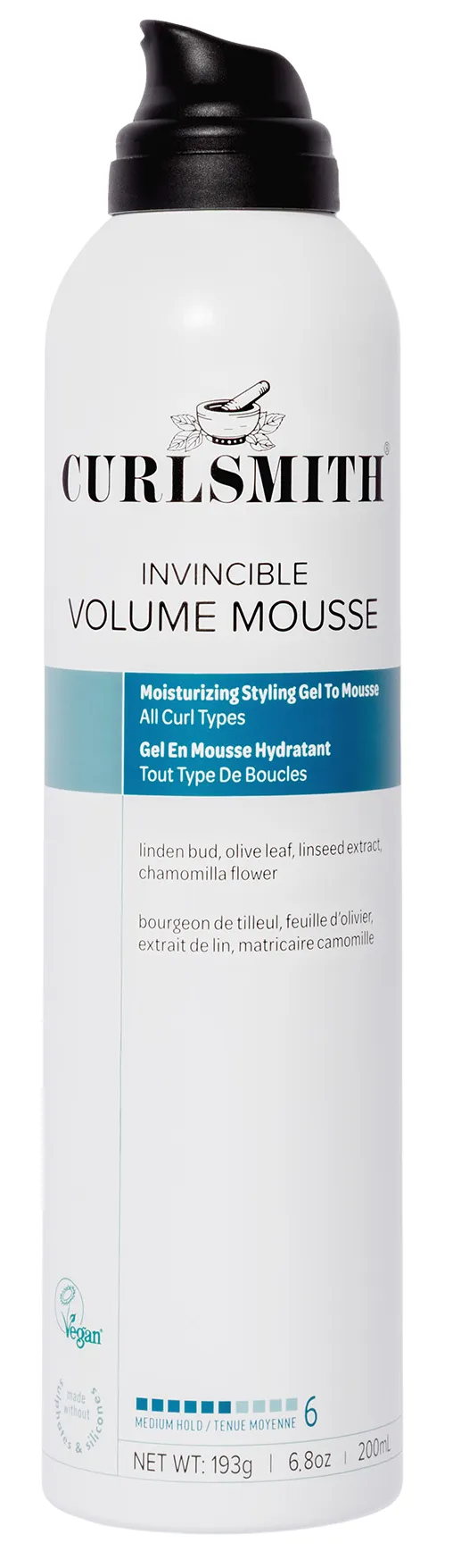 CURLSMITH Invincible Volume Mousse