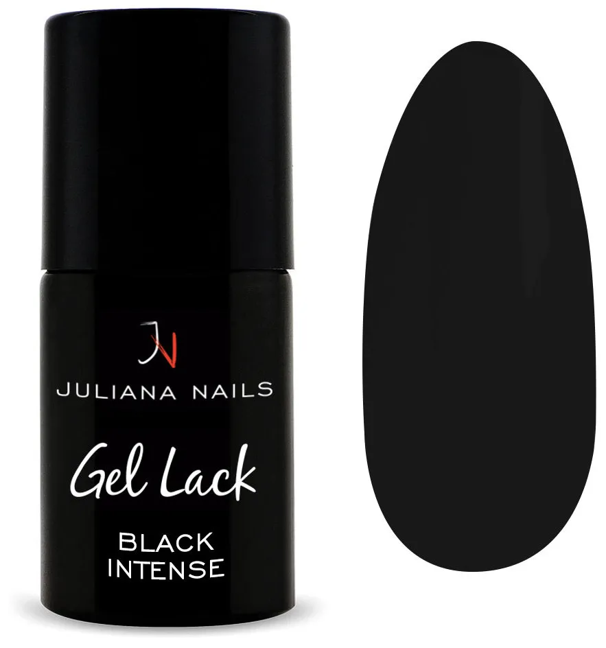 Juliana Nails smalto gel nero & sfumature di grigio - Grey Black
