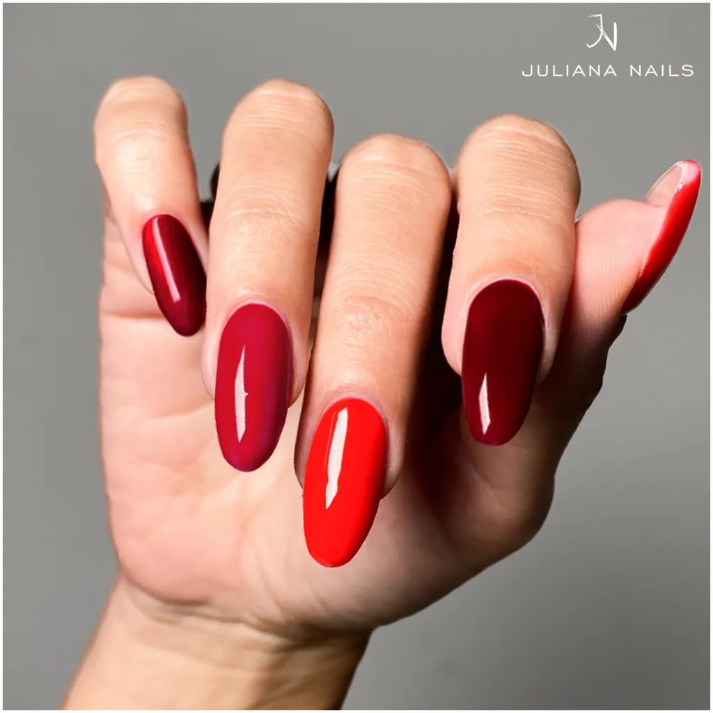 Juliana Nails smalto gel sfumature di rosso - Cherry Cherry Lady