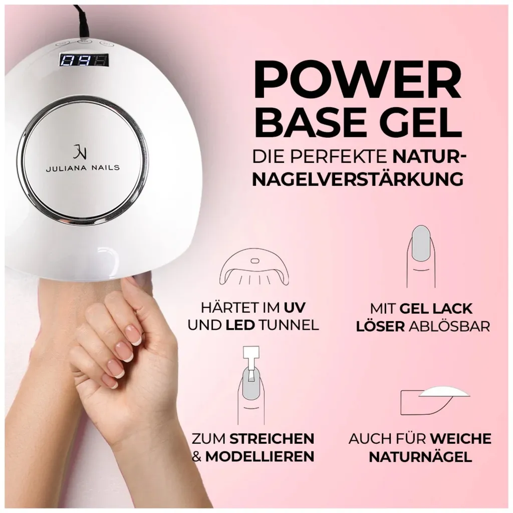 Juliana Nails Power Base Gel clear - Beige