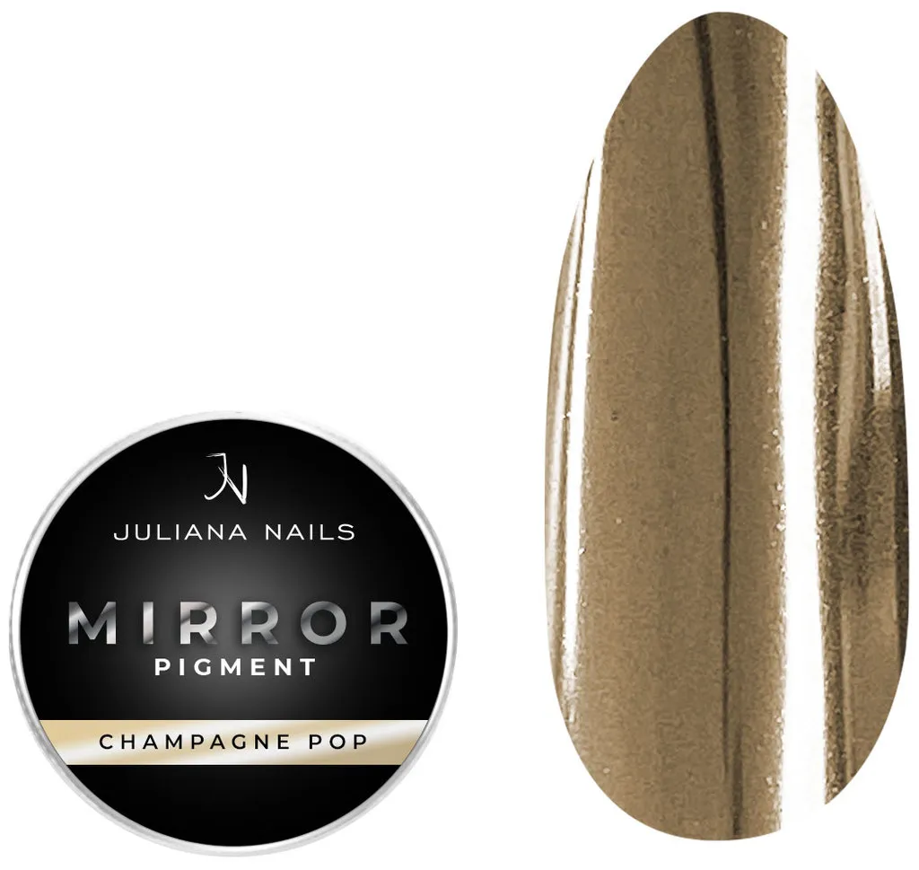 Juliana Nails Mirror Pigment - Sexy Silver