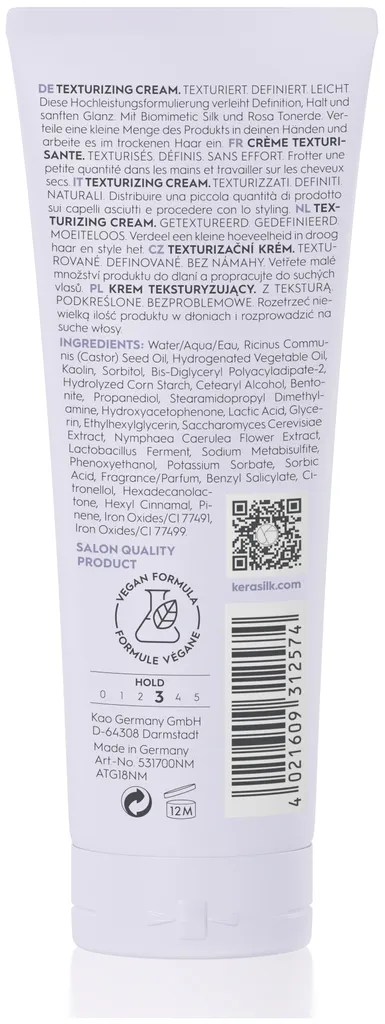 Kerasilk Texturizing Cream