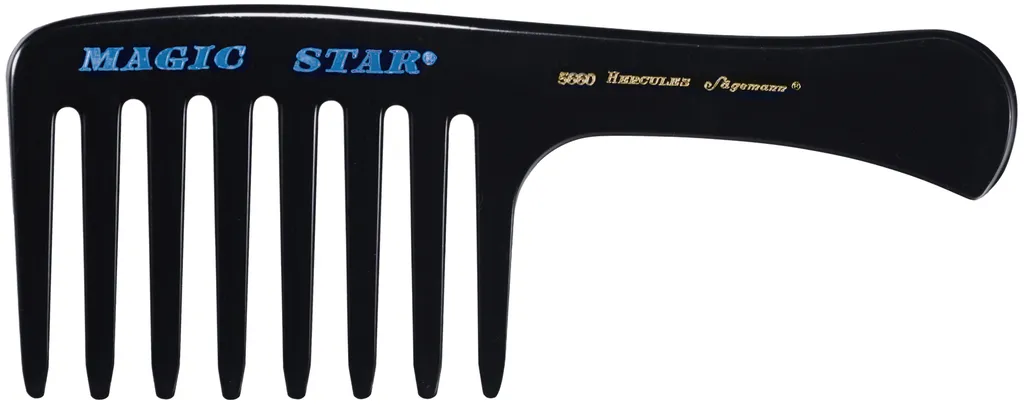 Hercules Sägemann Magic Star Pettine con dentatura larga per capelli ricci  5660