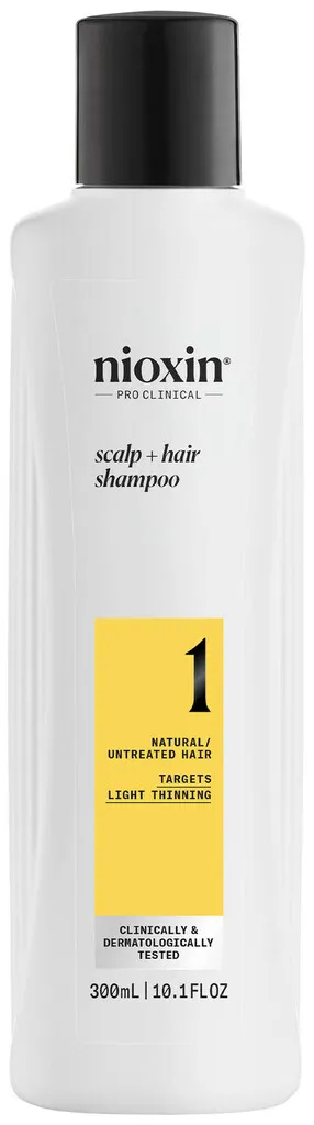 Nioxin Scalp + Hair System 1 Shampoo - 300 ml