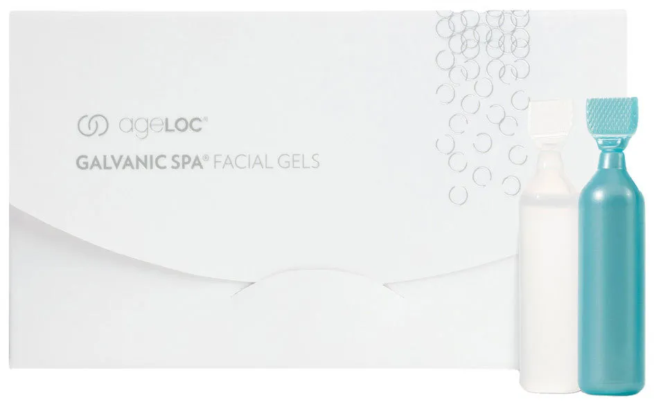 Nu Skin ageLOC Galvanic Spa Facial Gels per l'apparecchio anti-età - 4 fiale