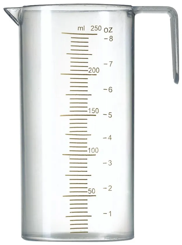 Comair Becher dosatore 250ml trasparente