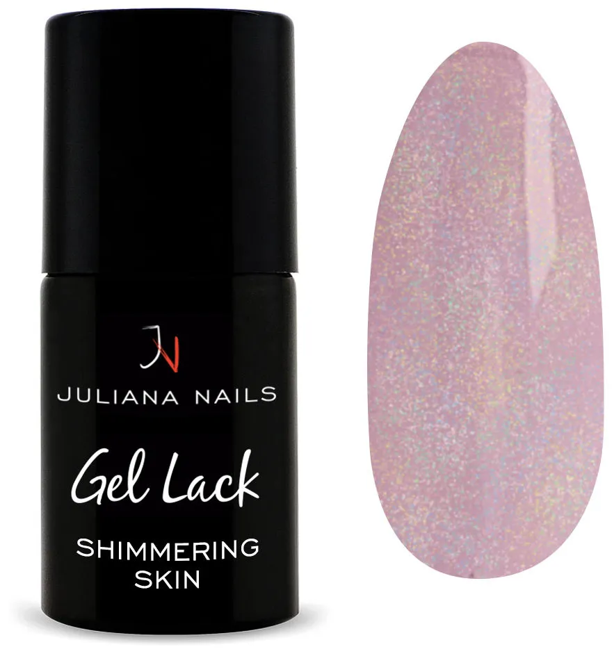 Juliana Nails smalto gel Glitter & Co - Glitter argento