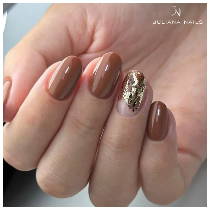 Juliana Nails smalto gel Nude & sfumature di marrone - Earthy Brown