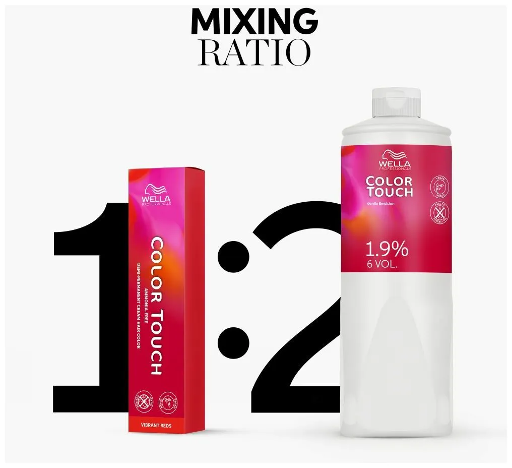 Wella Color Touch Vibrant Reds 60ml - 5/4 Castano chiaro ramato