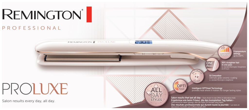 Remington piastra PROluxe S9100 - beige