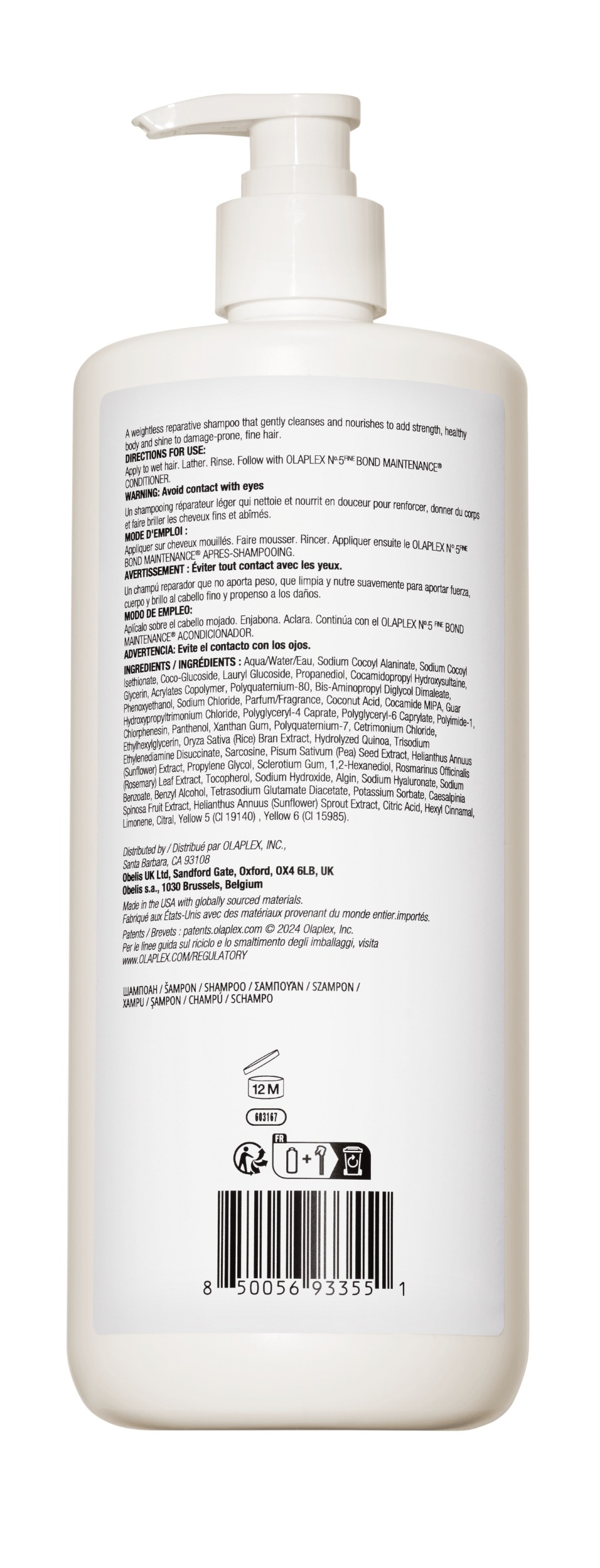 Olaplex No.4 Fine Bond Maintenance Shampoo 1000 ml