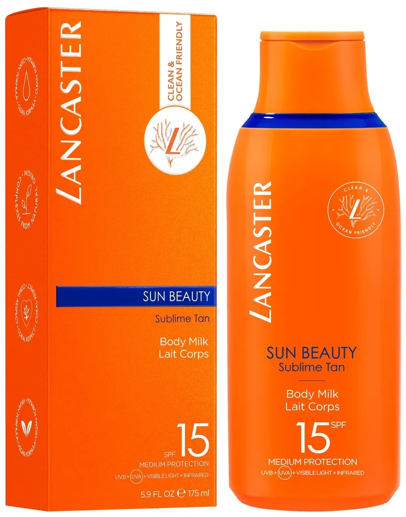 Lancaster Sun Beauty Silky Fluid Body Milk - SPF 30