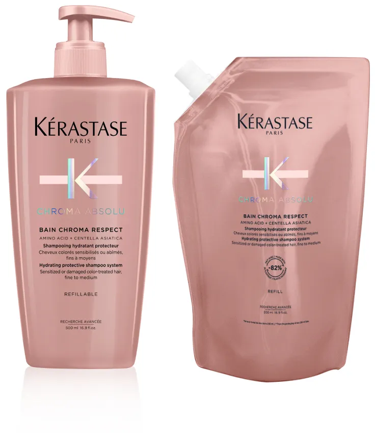 Kérastase Chroma Absolu Bain Chroma Respect Refill Bundle