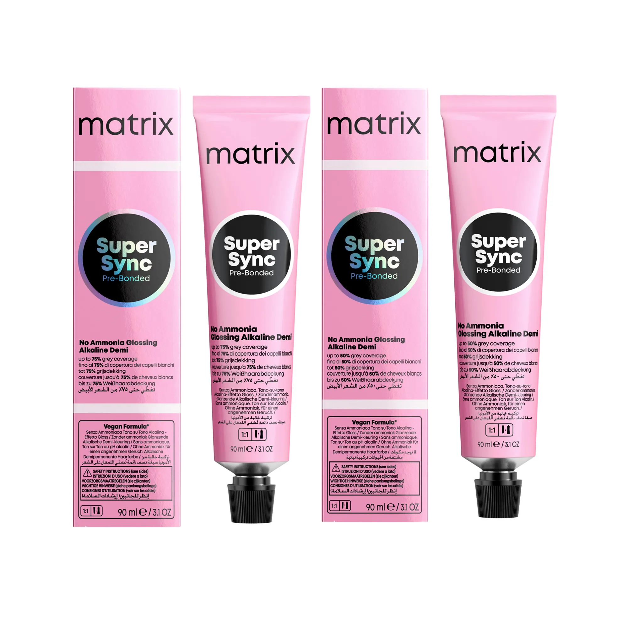 Matrix Super Sync Pre-Bonded Warme Nuancen 4BR - 4 BR