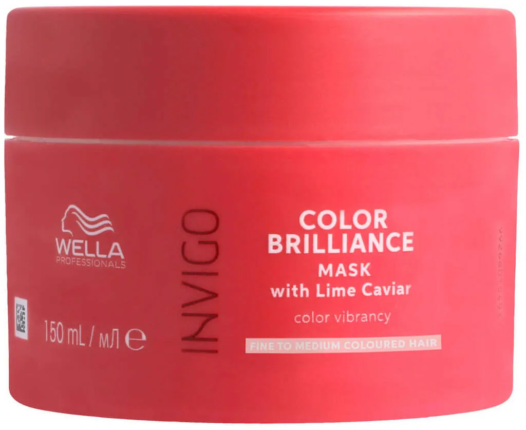 Wella Invigo Color Brilliance Vibrant Color Mask per i capelli fini - 150 ml